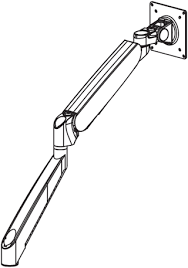 Arm only without Base - CONF-1SDA-WOB